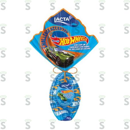  Ovo de Páscoa Lacta N15 Hot Wheels 166g