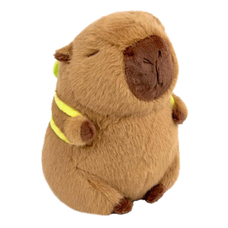 Capivara Polibrinq 20cm - Com Mochila - Ref. PLC07