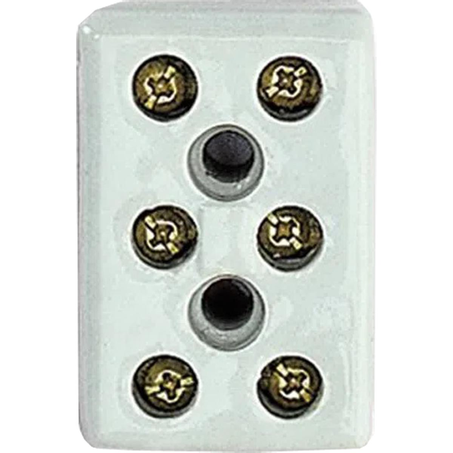 Conector Tramontina 6mm - Porcelana - Ref. 57550/201