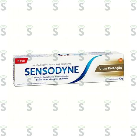  Creme Dental Sensodyne Ultra Proteção Caixa 90gr
