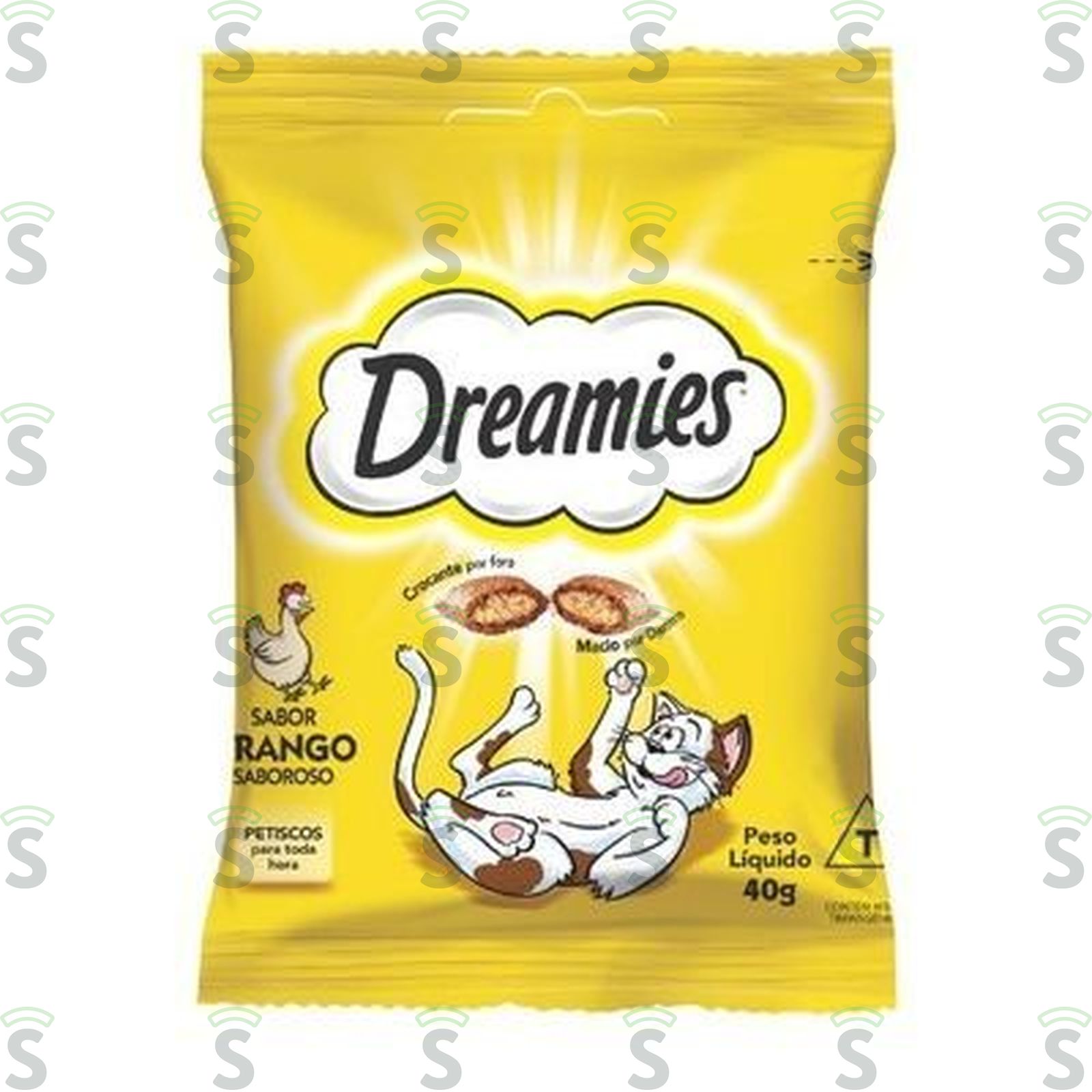 Petisco Para Gatos Adultos Dreamies Frango 40G