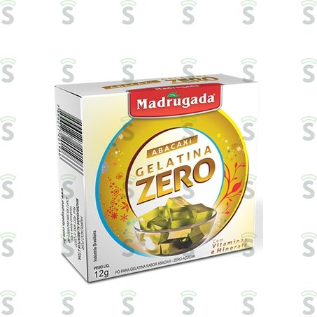  Gelatina Madrugada Abacaxi Zero 12g
