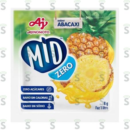  Refresco Em Pó Fit Abacaxi 8g