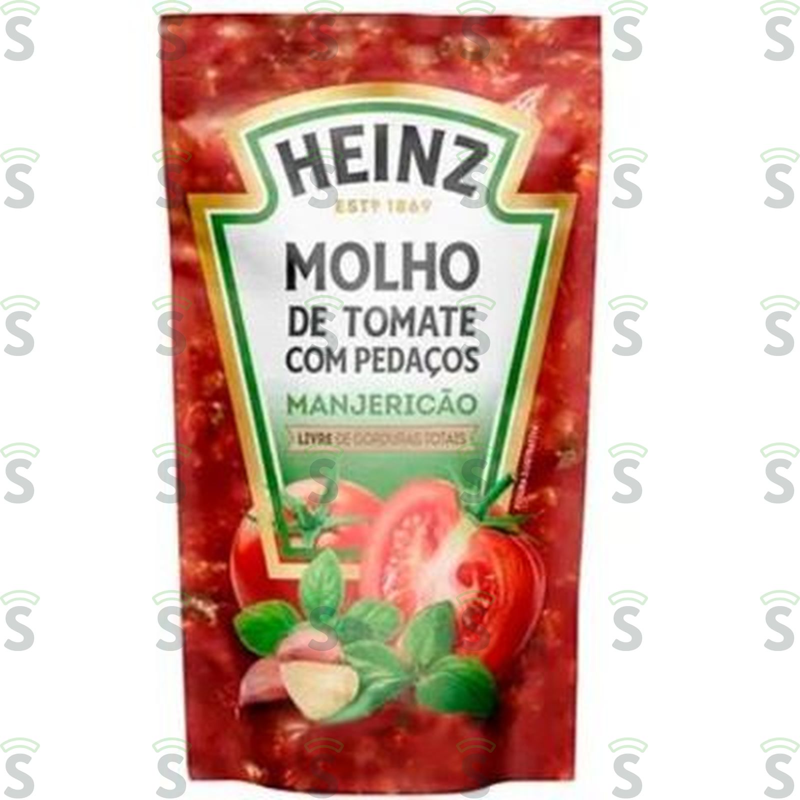 MOLHO DE TOMATE C  MANJERICAO HEINZ 240G
