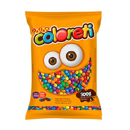Mini Confeito Coloreti Misto Jazam 300g
