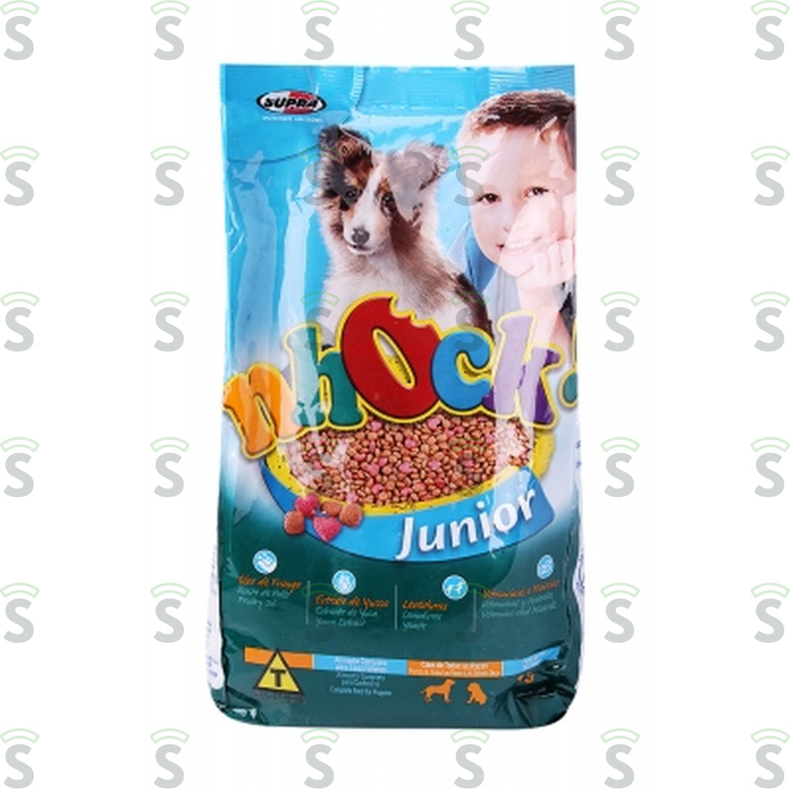 Ração Para Cães Supra Nhock Junior Embalagem 1KG