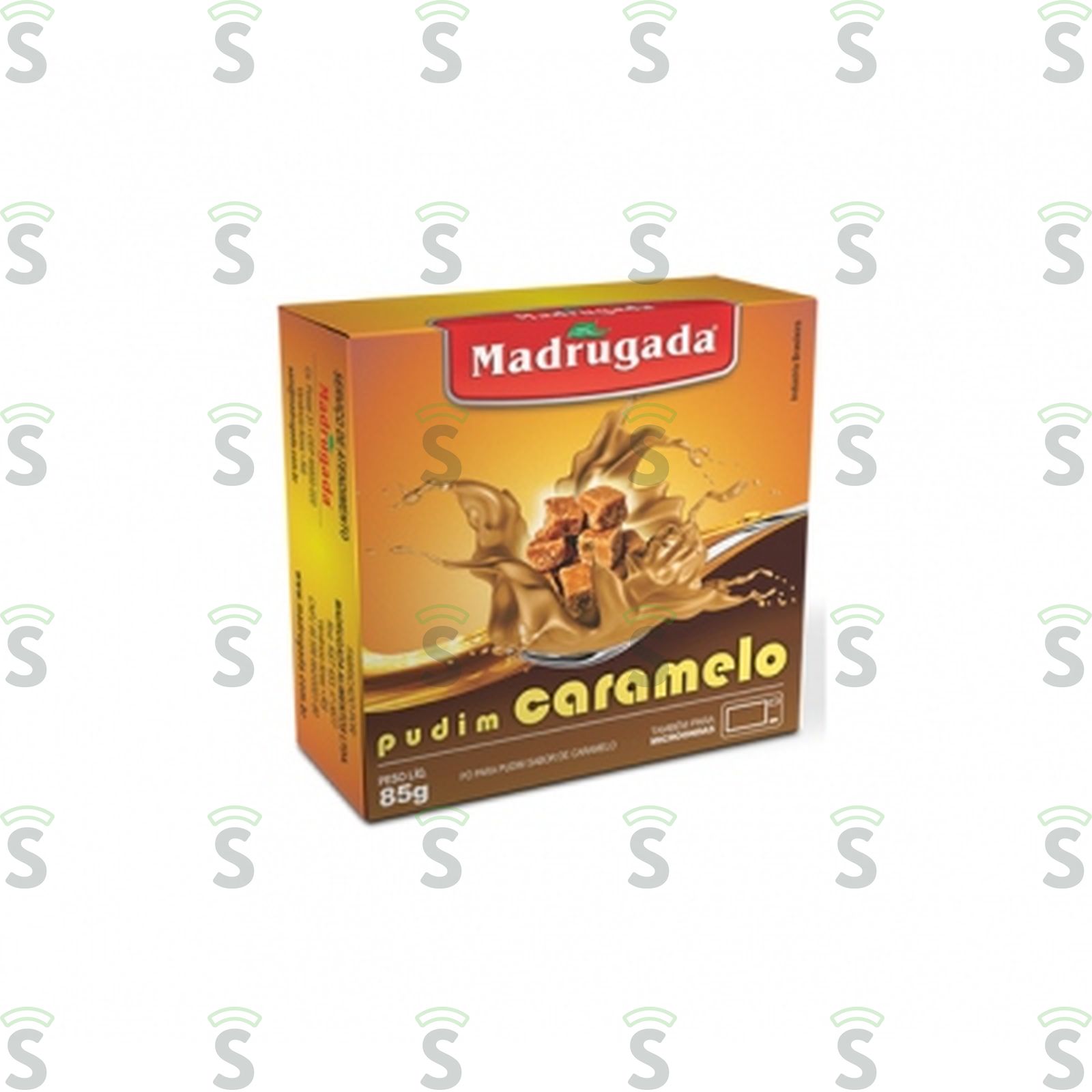 Pudim Pó Madrugada Caramelo 85G