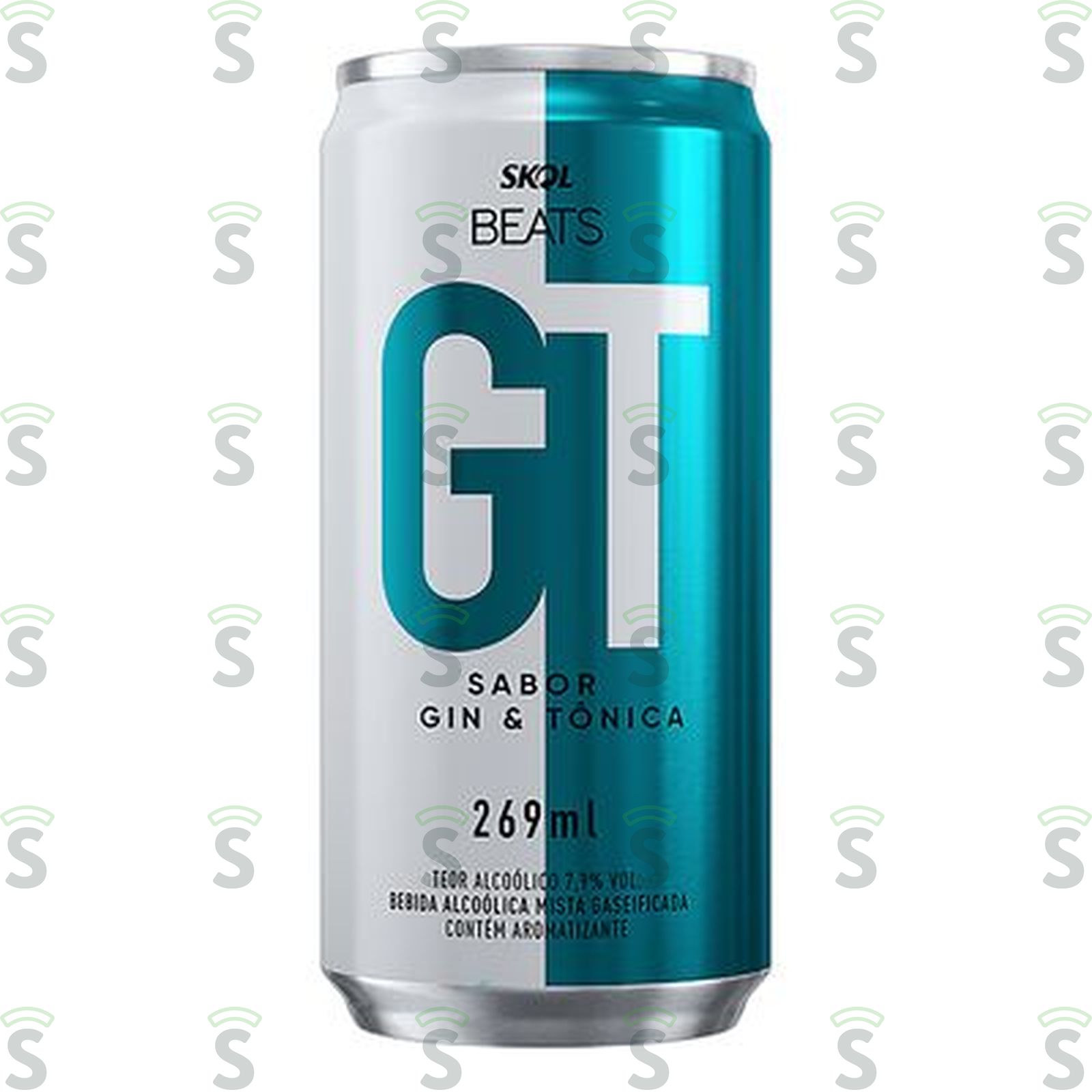 Bebida Mista Alcoólica Skol Beats Gin & Tônica Lata 269ml