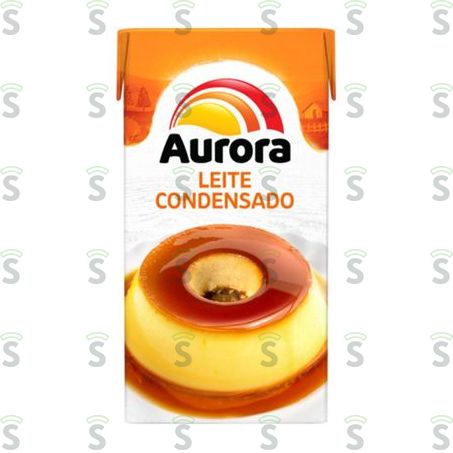  Leite Condensado Aurora Semidesnatado Caixa 395gr