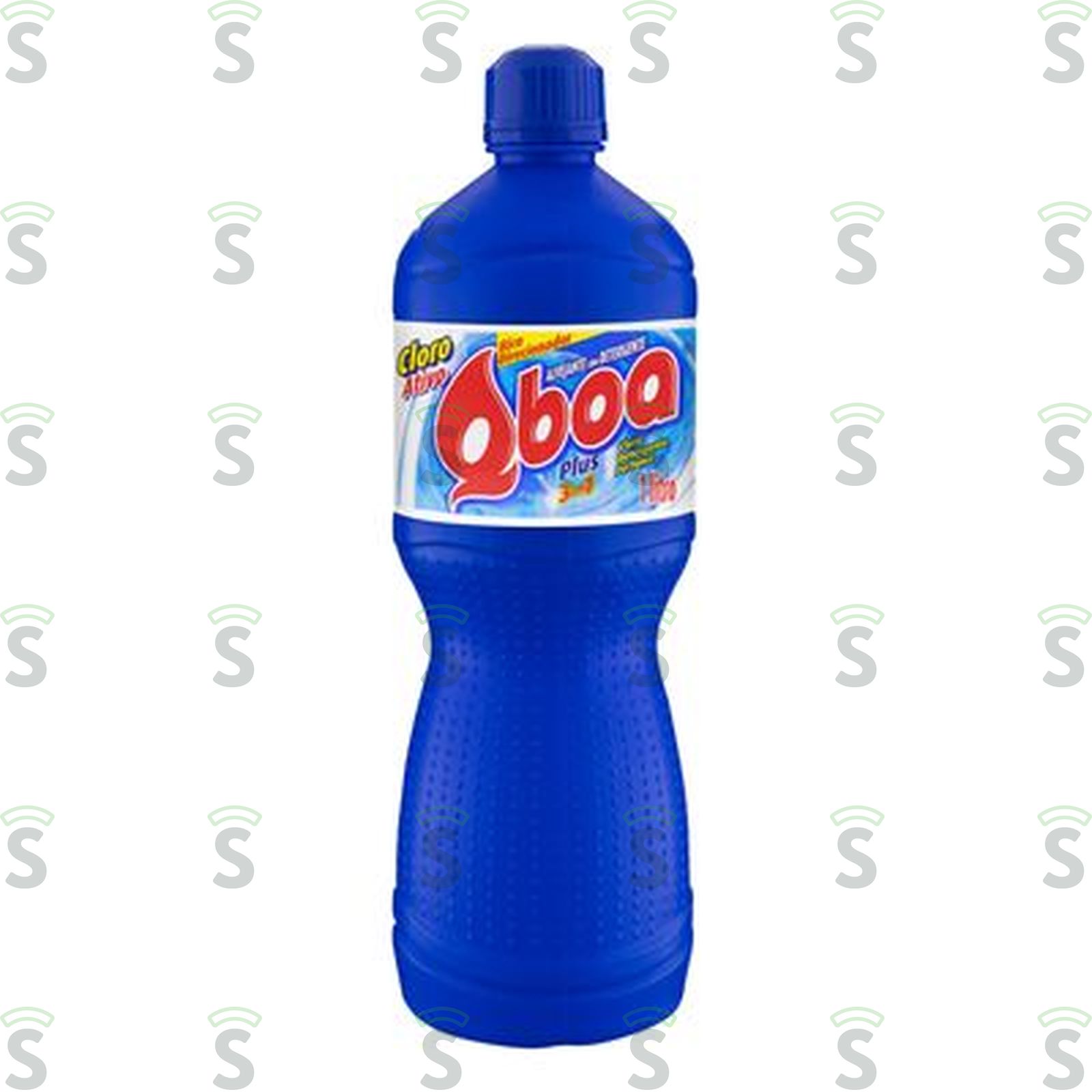 Q.boa-alvejante c/detergente plus 1l