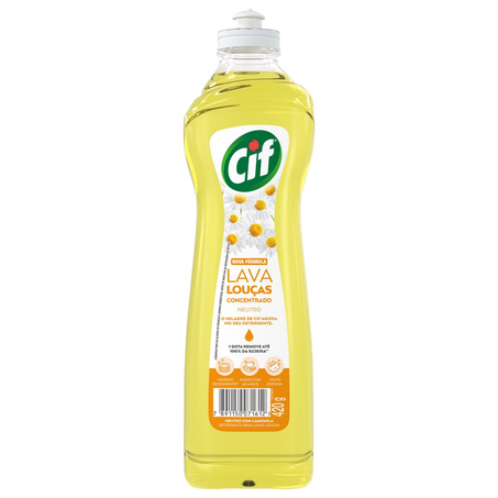 Detergente Gel Concentrado Cif 420ml - Fragrâncias