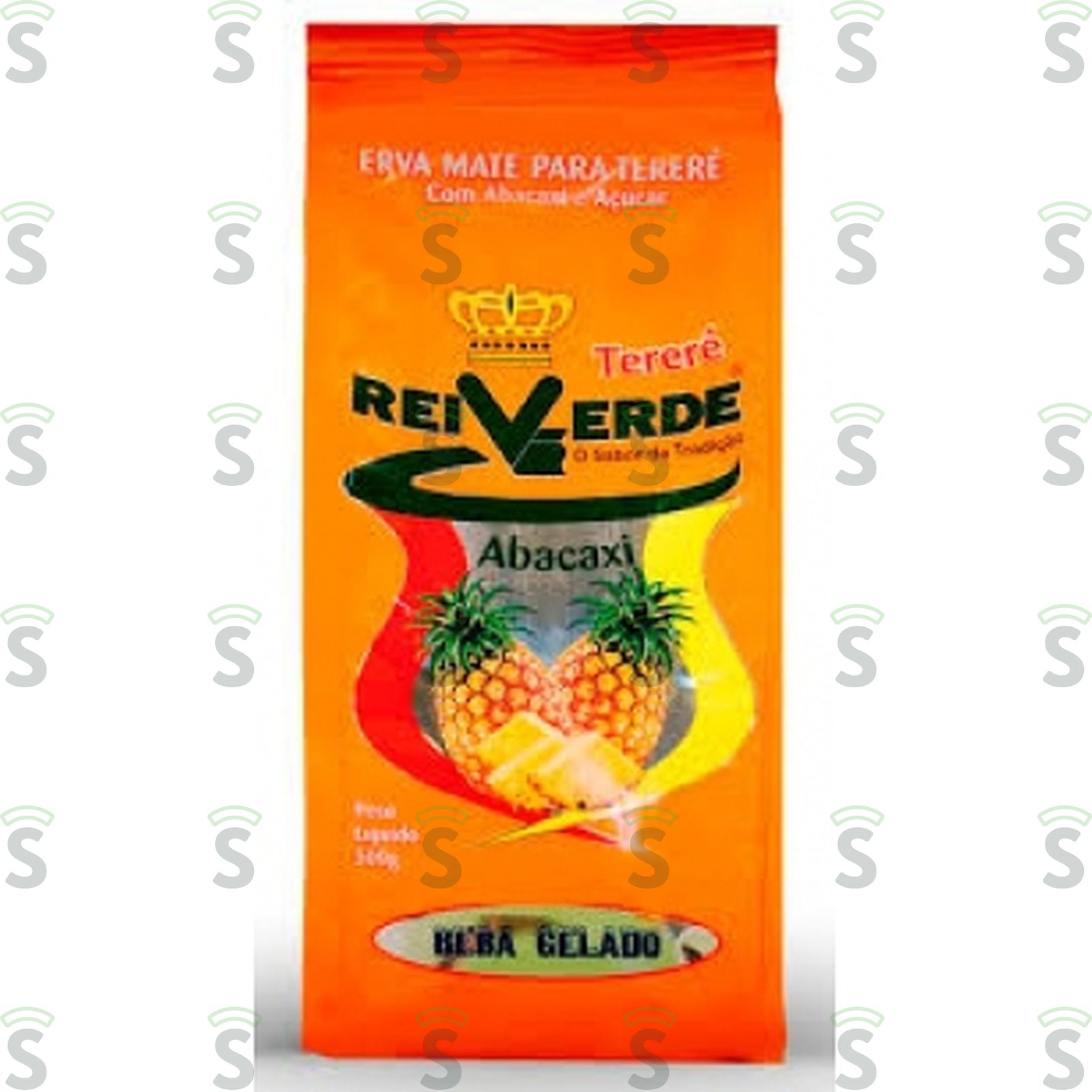 Rei verde-erva terere 500g abacaxi
