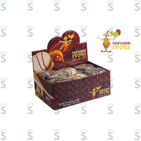  Alfajor Recheado Doce Leite Ivoti 45g