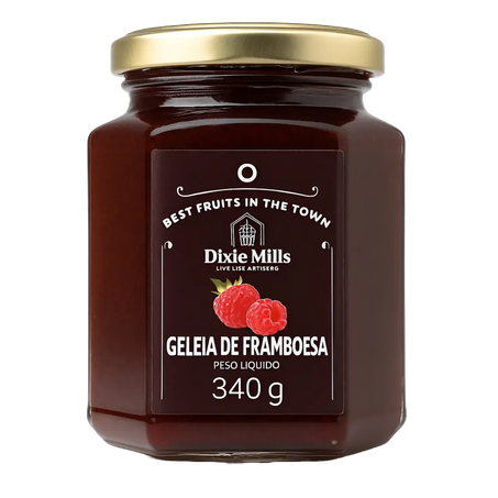 Geleia dixie mills egito framboesa 340g