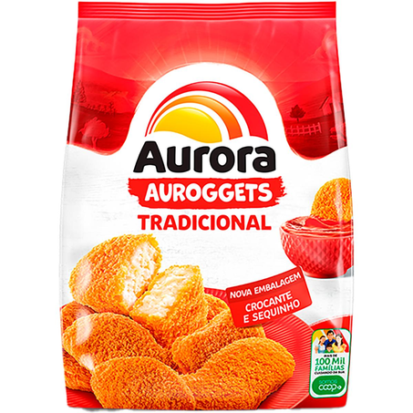 Empanado Auroggets Aurora 275g - Crocante