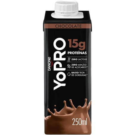 Bebida Láctea Yopro 250ml - 15g de Proteína - Chocolate - TP