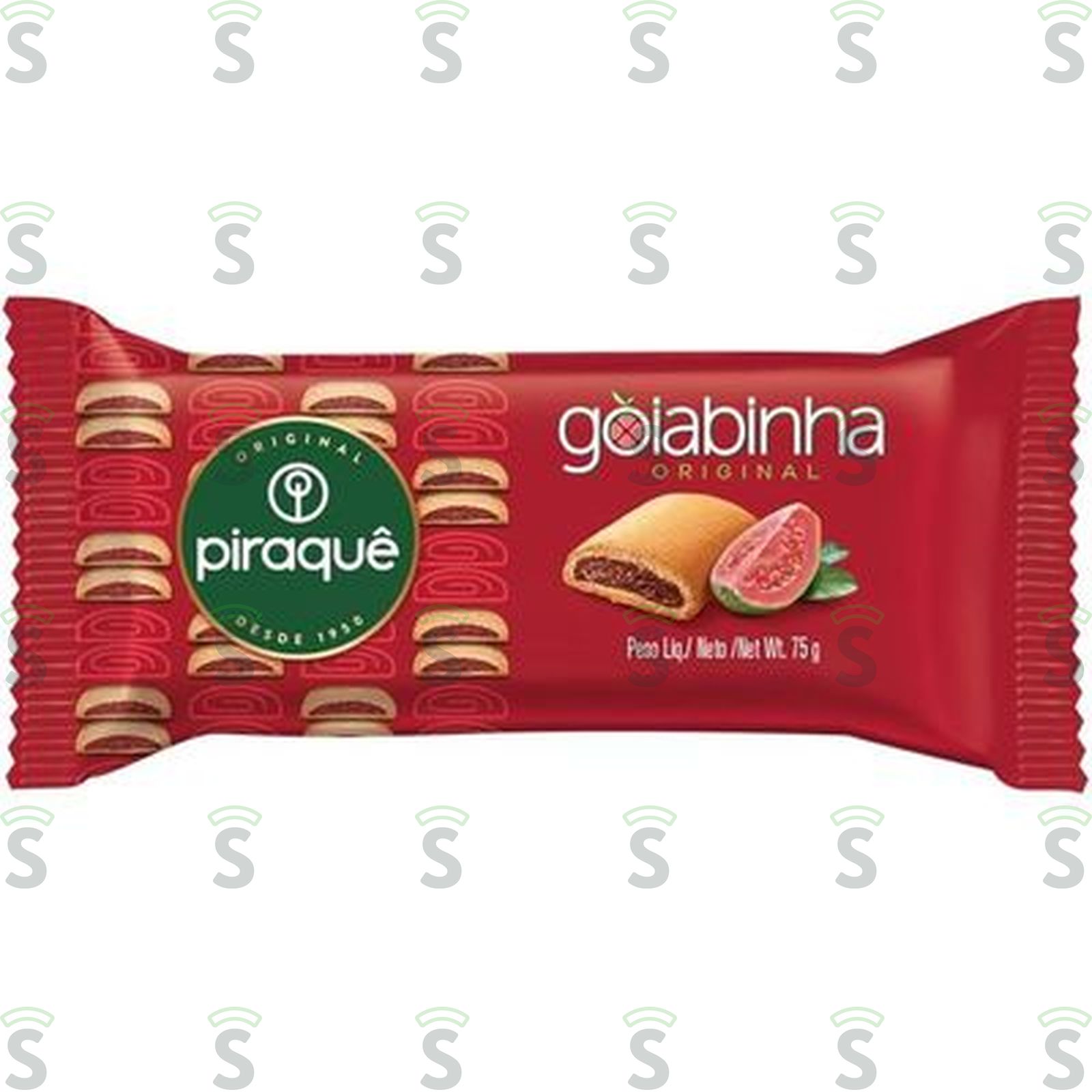 Biscoito Doce Piraquê Roladinho Goiabinha 75G