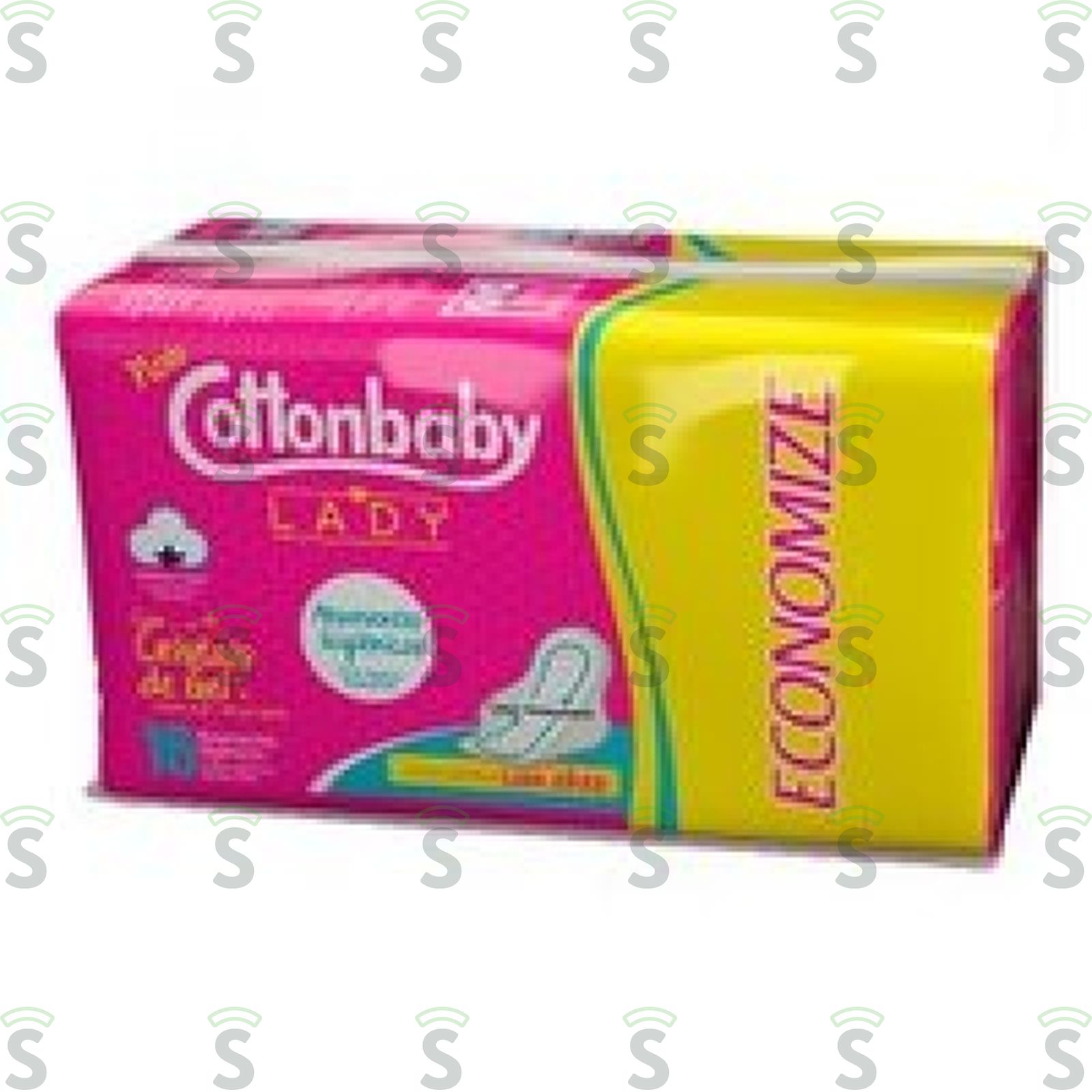 Absorvente Cottonbaby Lady Suave com Abas 16UN