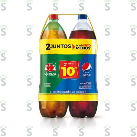  Refrig Guarana Antarctica 2l+ Pepsi 2l