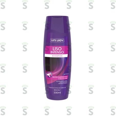  Shampoo Vinilady Liso Intenso Frasco 325ml