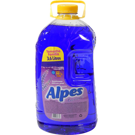 Desinfetante Alpes 3,6 Litros - Lavanda