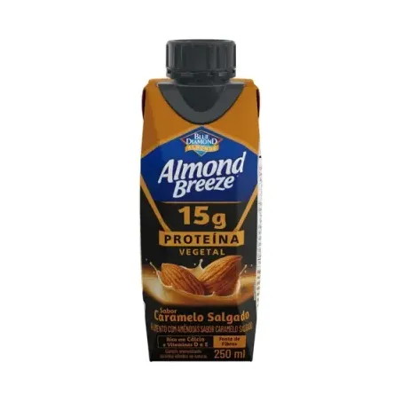 ALIMENTO AMENDOA ALMOND BREEZY CARAMELO 250ML