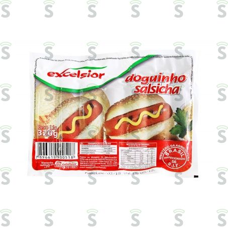  Salsicha Excelsior Doguinho Embalagem 320g