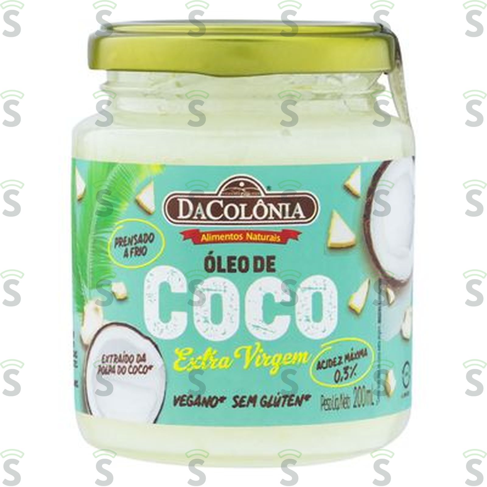 Dacolonia-oleo coco 200ml extra virgem
