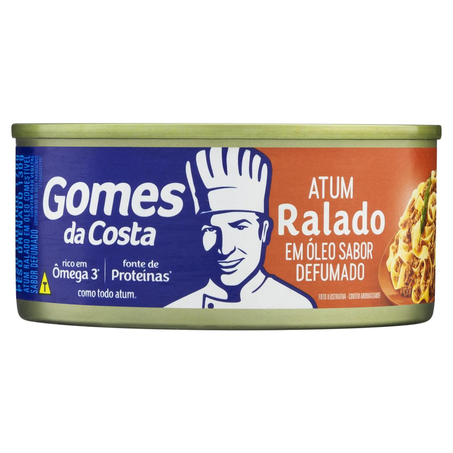 Atum Ralado Gomes da Costa 170g - Defumado