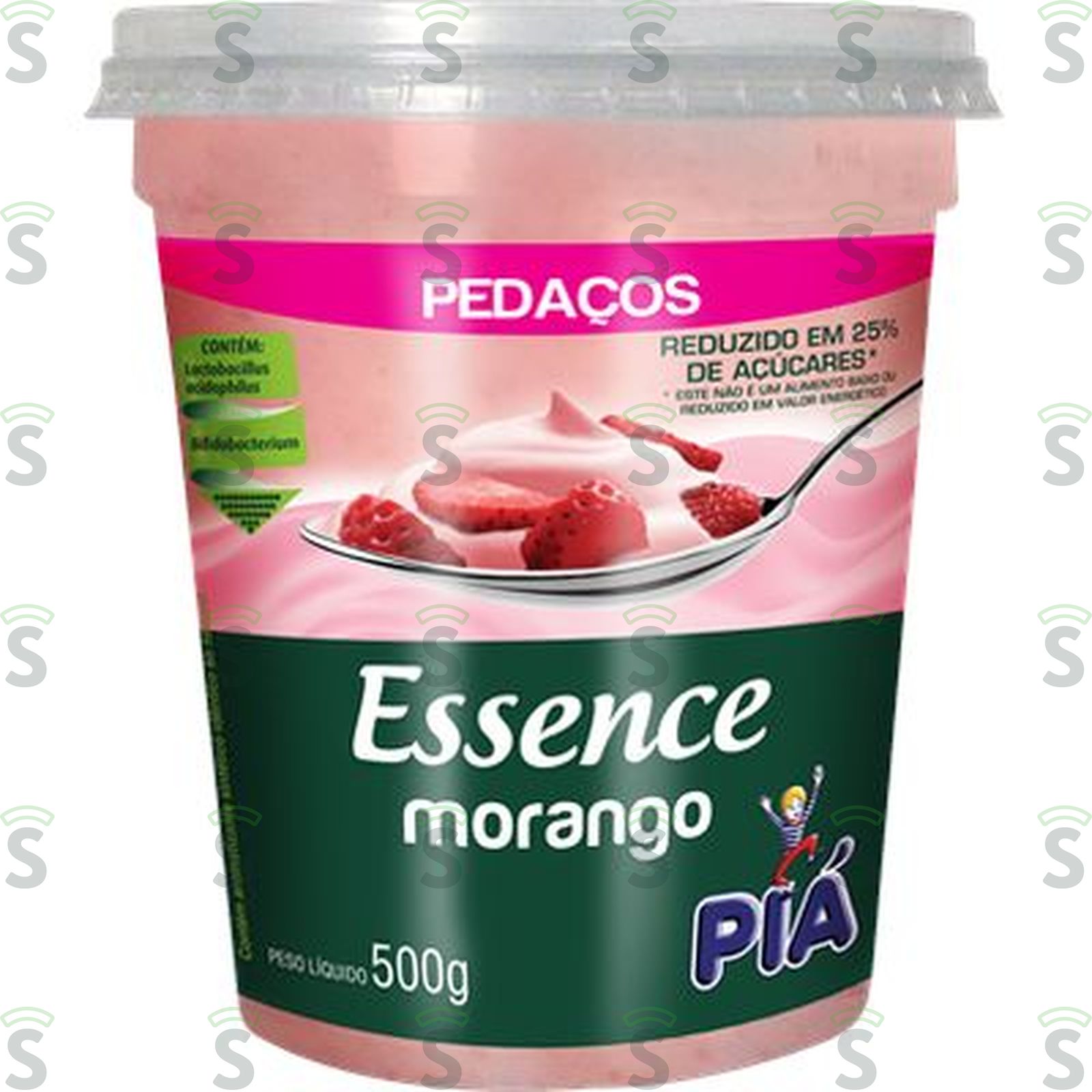 Pia-iogurte essence 500g morango
