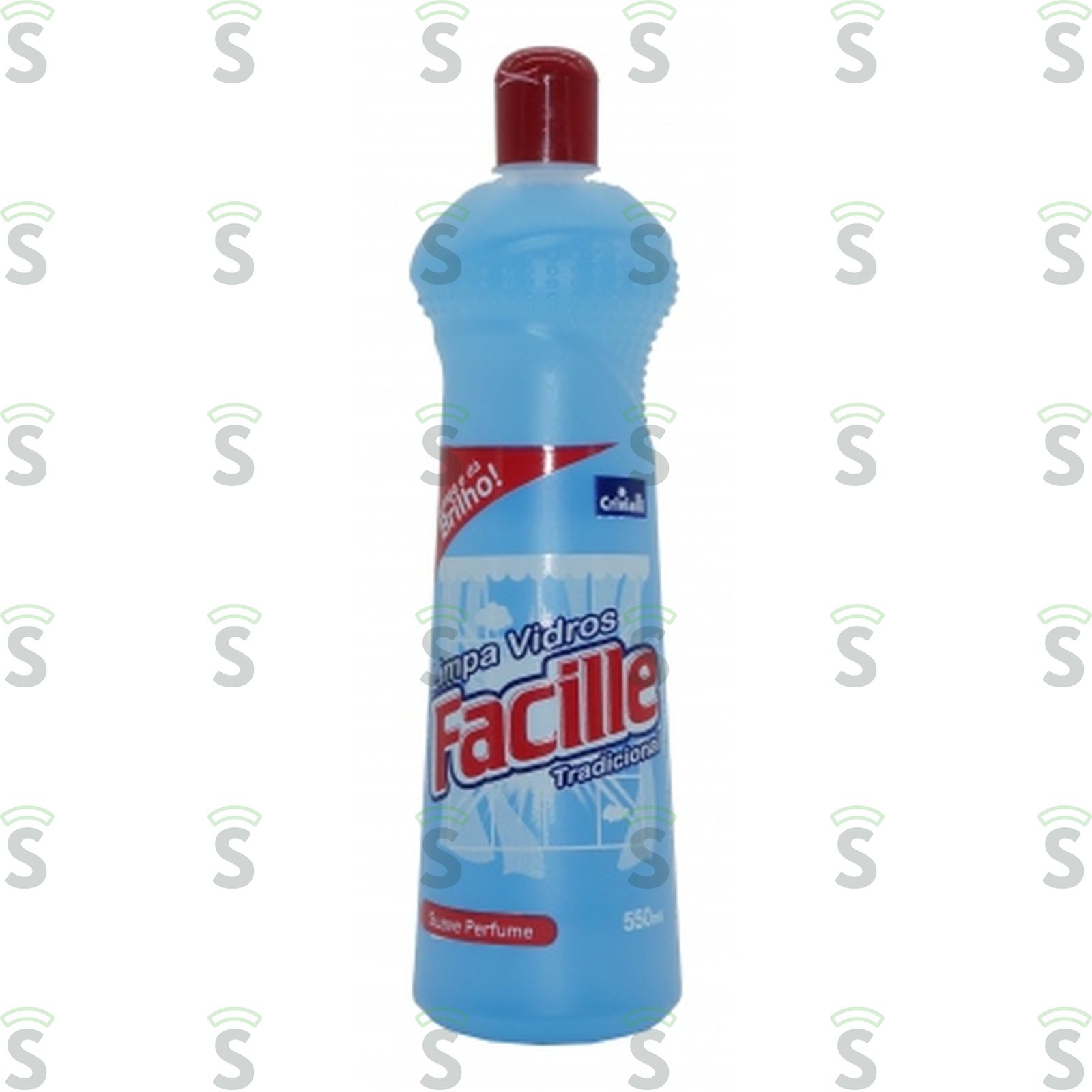 Limpa Vidros Facille Tradicional Squeeze 550ml - Embalagem econômica