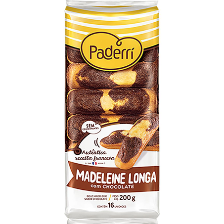 Madeleine Paderrí 200g - Chocolate