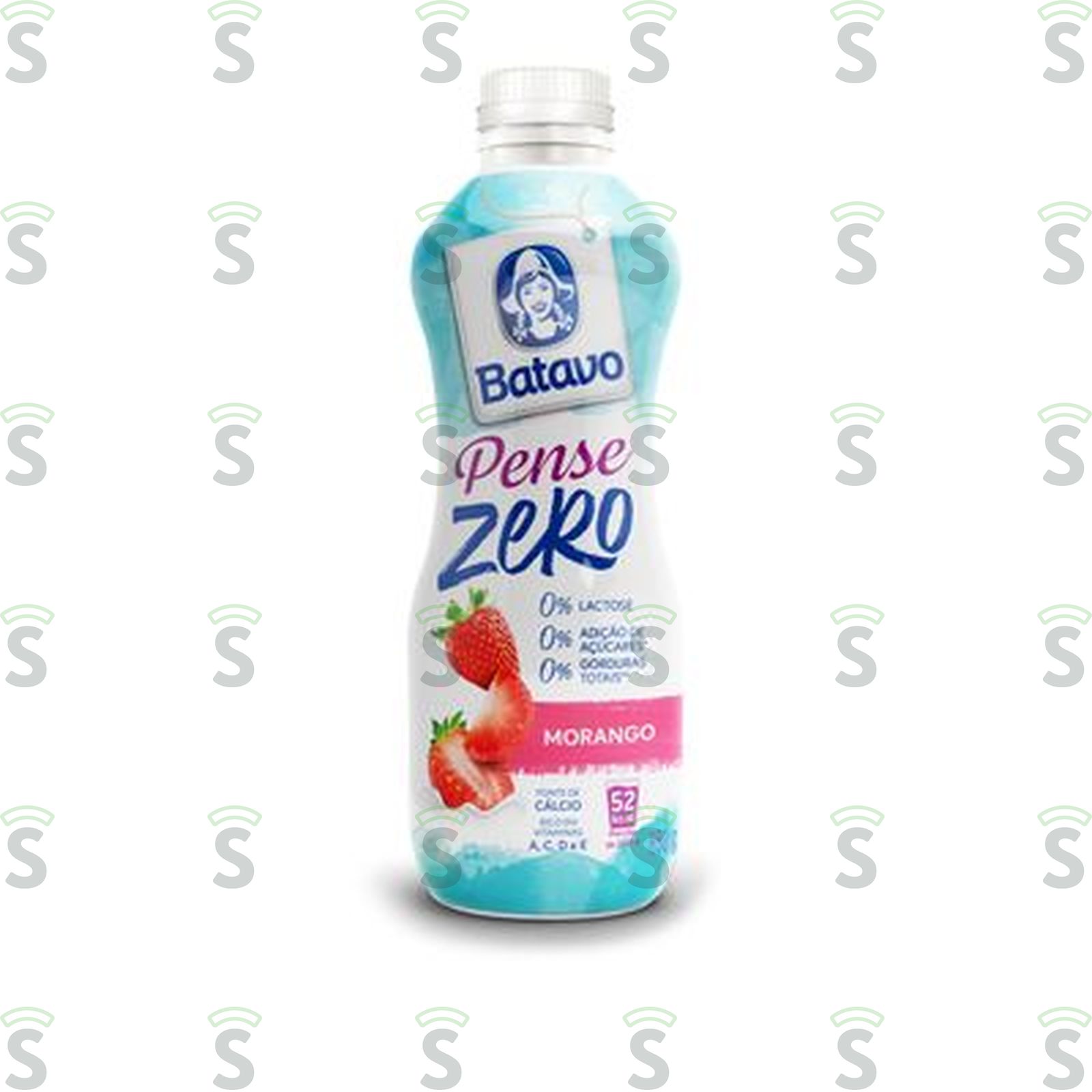 Bebida Láctea Batavo Pense Zero Morango 850G