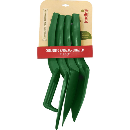 Conjunto para Jardim Nutriplan 4 Peças - Ref. 6800721-05