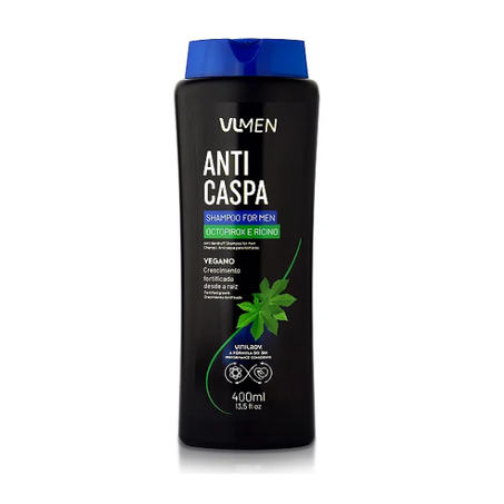 Shampoo Anticaspa Vinilady For Men Ricino 400ml