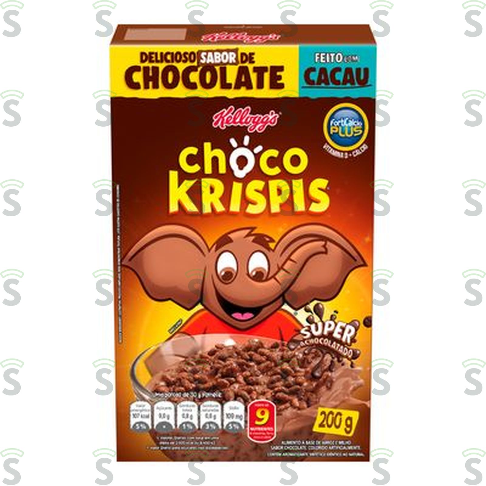 Cereal Matinal Kellogg's Choco Krispis Sabor Chocolate Pacote 200gr