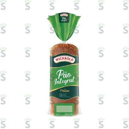  Pão de Forma Integral Wickbold Pacote 500g
