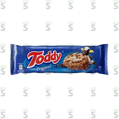  Biscoito Cookie Original Toddy Pacote 57g