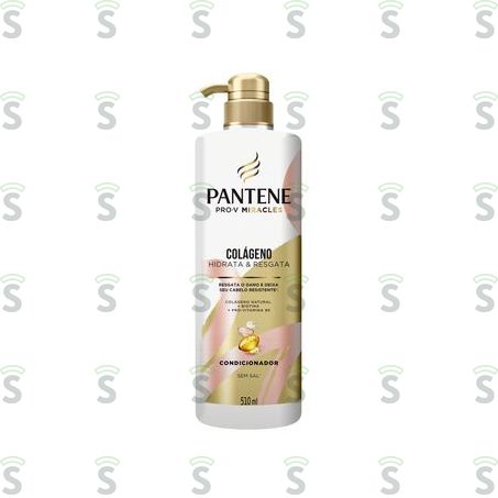  Condicionador Pantene Colágeno Hidrata e Resgata Frasco 510ml