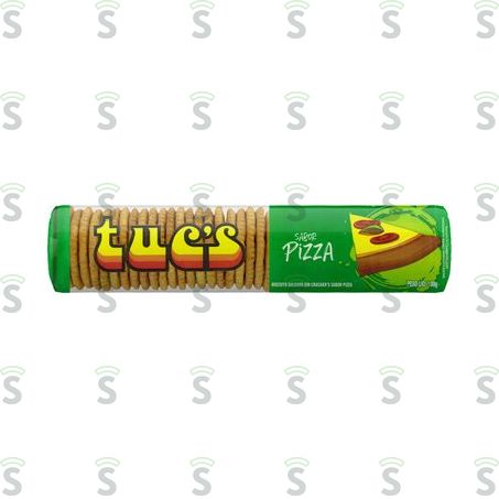  Biscoito Salgado Tucs Pizza Pacote 100g
