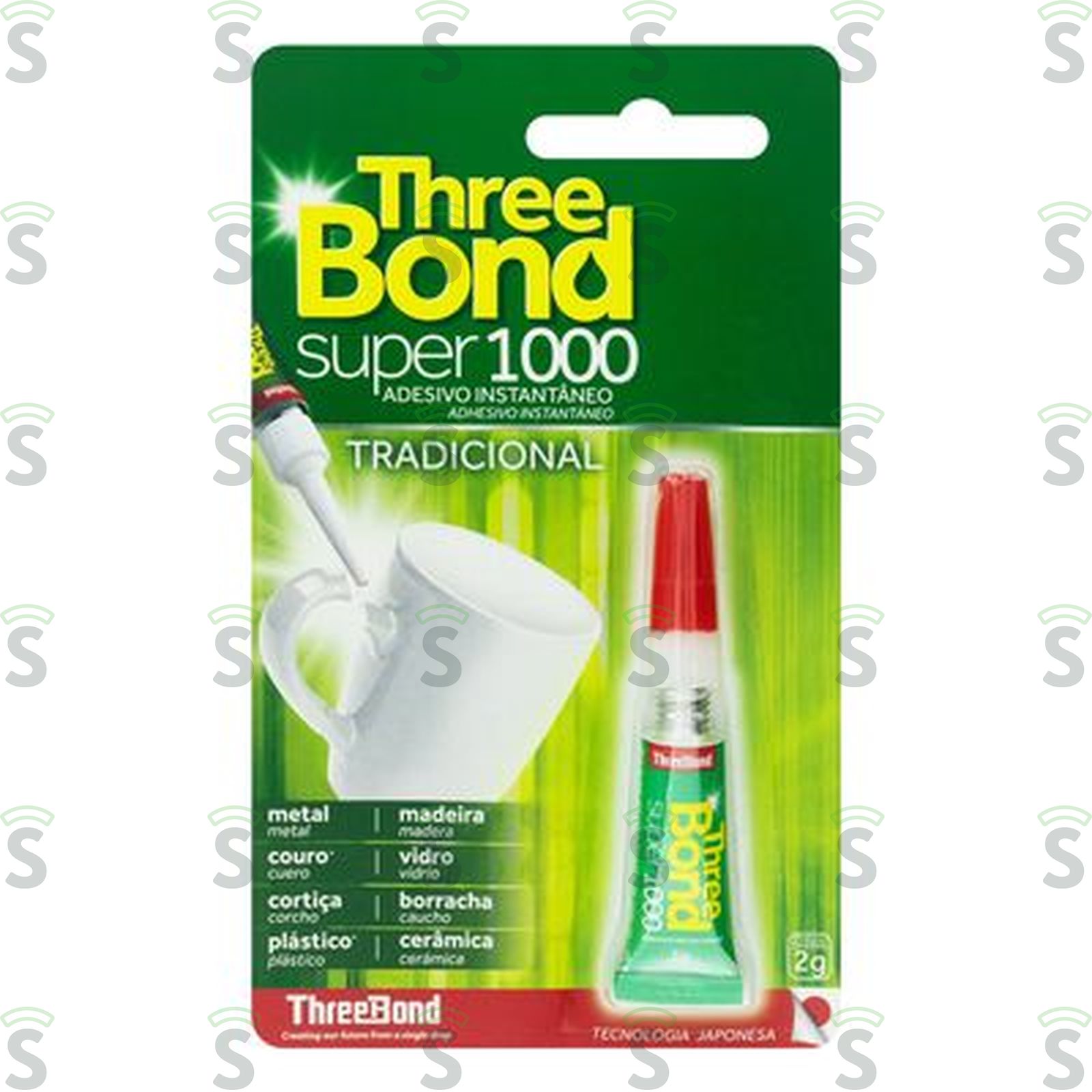 Cola Instantâneo Three Bond Embalagem 2G