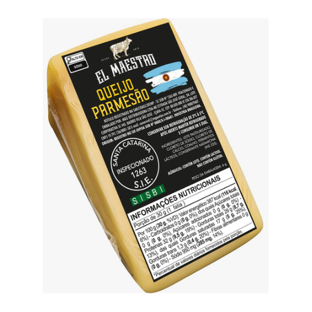 Queijo parmesão el maestro pedaço - aproximadamente 200g