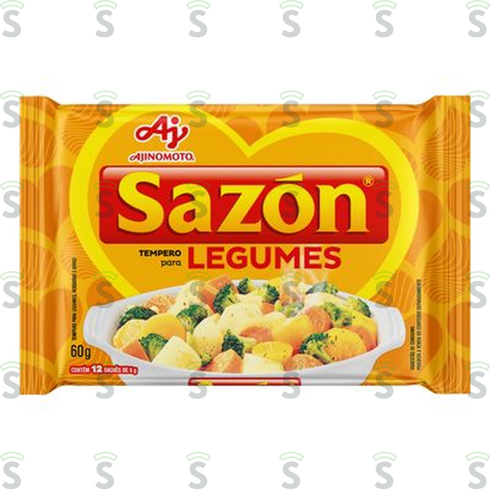 Sazon-tempero 60g p/legumes