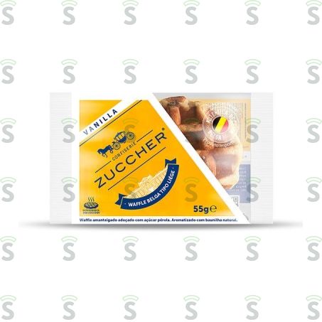  Waffle Zuccer Baunilha 55g