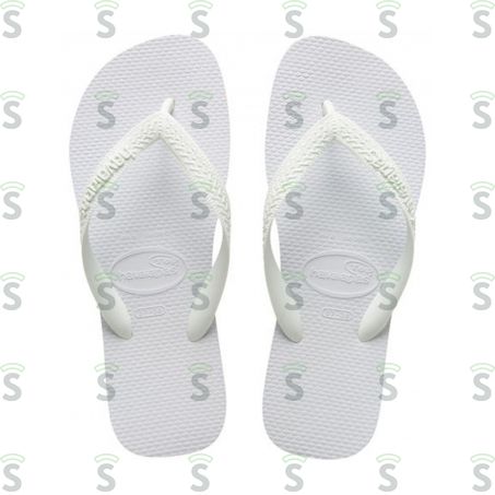  Chinelo Havaianas Top Branco Adulto Tamanho 39/40 1un
