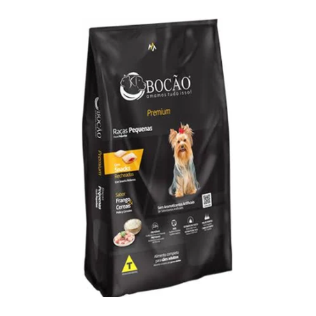 ração bocão premium cães adultos raças pequenas 1kg