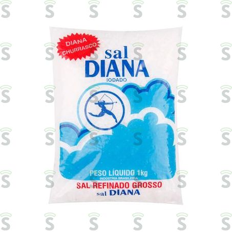  Sal Grosso Diana Pacote 1kg