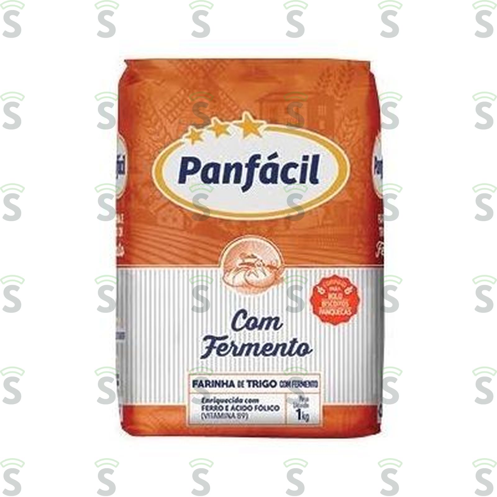 FARINHA TRIGO PANFACIL 1KG FERMENTO