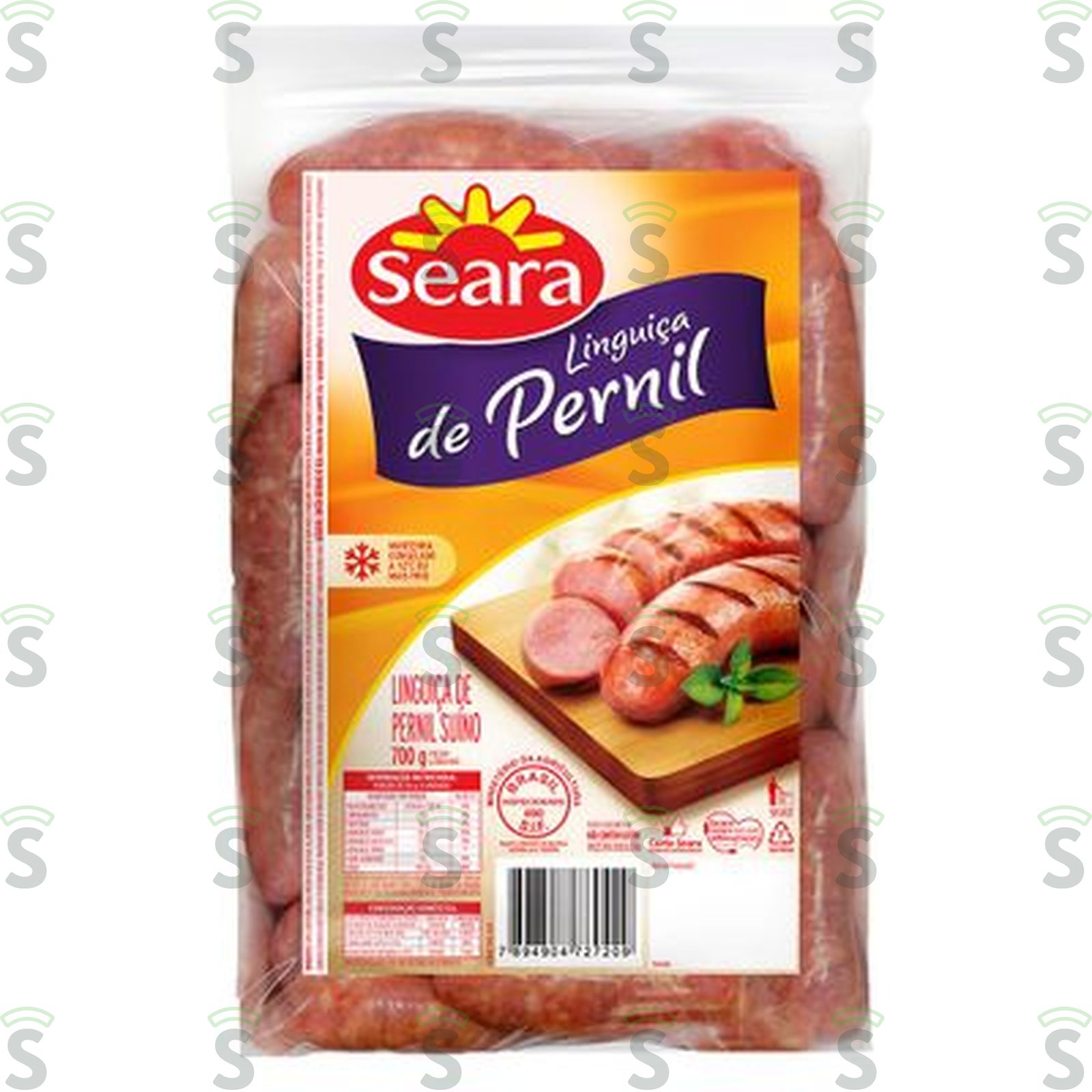 Linguiça Seara Gourmet Pernil Queijo Coalho 500G