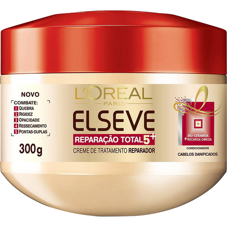 Creme de Tratamento Elseve 300g - Reparação Total 5+